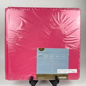 NIP Creative Memories 12x12 Album Hot Pink #18902 Flex Hinge - Sealed!